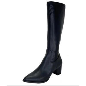 Aqua College Womens Tillie Waterproof Boots, BLACK, Size 8M